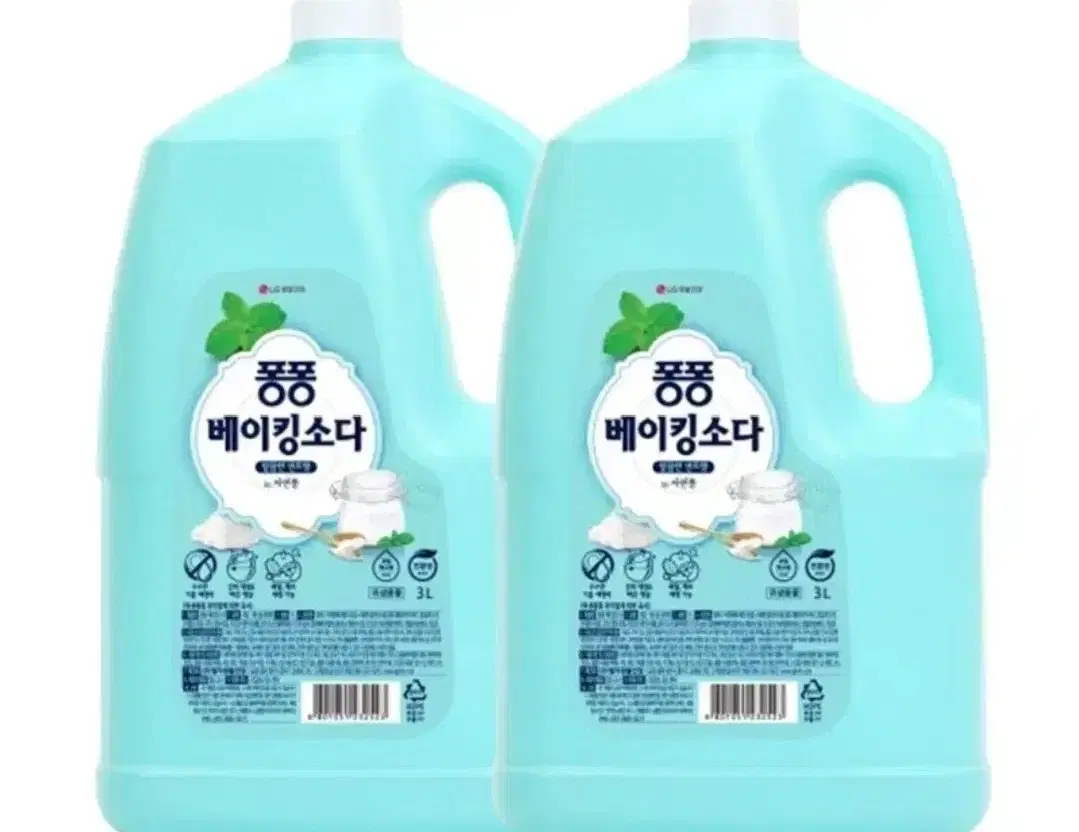 퐁퐁 베이킹소다 3000ml 2개 주방세제